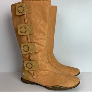 Timberland Rare Gold Tall Winter Snow Boots